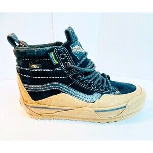 Vans Sk8-Hi Dip MTE 2 Black/Gum Waterproof Womens Size 5.5 Hiking Boots NWT $35